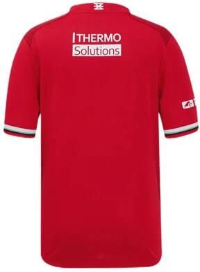 Castore Junior FC Twente voetbalshirt Thuis Sport t-shirt Rood Polyester V-hals 140 152 - Foto 2