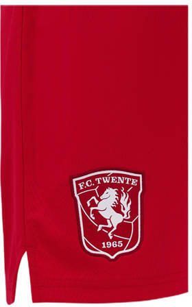 Castore Junior FC Twente voetbalshort Thuis Sportbroek Rood Polyester 116 128 - Foto 2