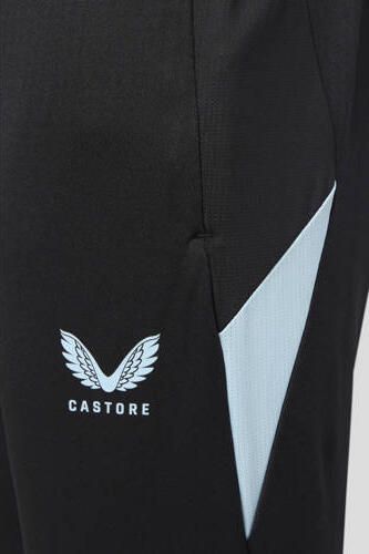 Castore junior Feyenoord voetbalbroek training zwart lichtblauw Sportbroek Polyester - Foto 4