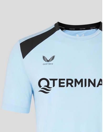Castore junior Feyenoord voetbalshirt training lichtblauw Sport t-shirt Polyester Ronde hals - Foto 2