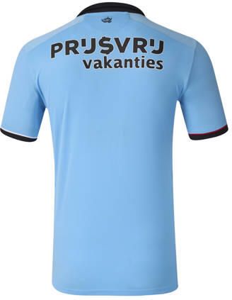 Castore junior Feyenoord voetbalshirt uit blauw Sport t-shirt Polyester Ronde hals - Foto 2
