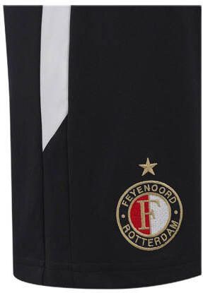 Castore Junior Feyenoord voetbalshort Thuis Sportbroek Zwart Polyester 140 152 - Foto 2