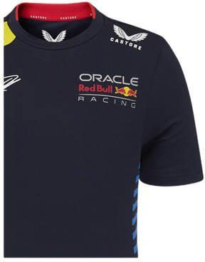 Castore Red Bull Racing replica T-shirt donkerblauw Polyester Polokraag 158 - Foto 3