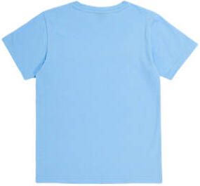 Champion T-shirt met logo lichtblauw Jongens Katoen Ronde hals Logo 134 140 - Foto 2