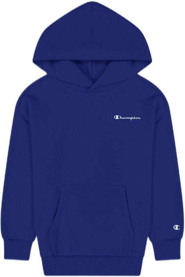 Champion hoodie met logo paars Sweater Logo 146 152
