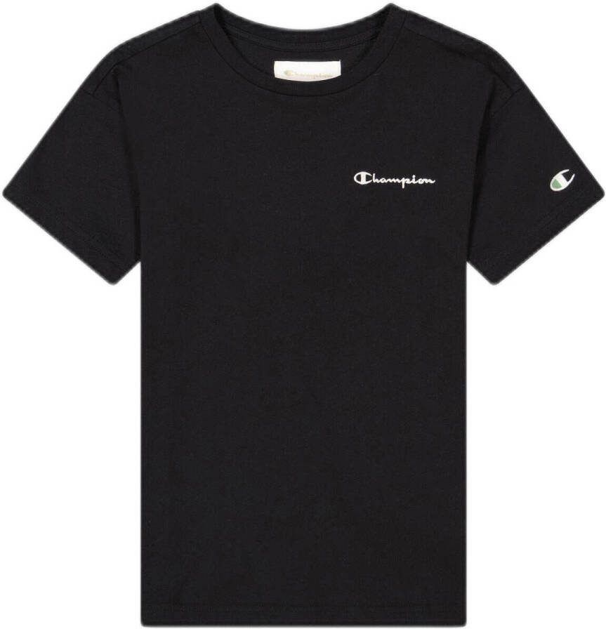 Champion T-shirt met logo zwart
