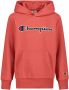 Champion hoodie met logo koraalrood Sweater Logo 140 - Thumbnail 2