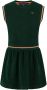 Chaos-and-Order halter jurk met biologisch katoen groen Effen 110-116 - Thumbnail 1
