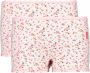 Claesen's gebloemde short set van 2 roze Meisjes Stretchkatoen Bloemen 140 146 - Thumbnail 2