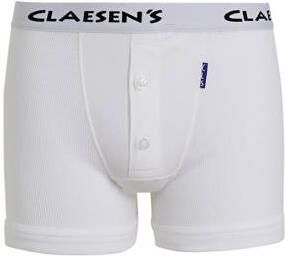 Claesen's boxershort set van 2 wit Jongens Stretchkatoen Effen 104 110 - Foto 4
