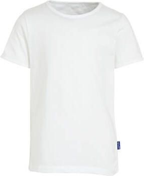 Claesen's T-shirt set van 2 wit Jongens Katoen Ronde hals Effen 128 134 - Foto 6