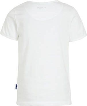 Claesen's T-shirt set van 2 wit Jongens Katoen Ronde hals Effen 128 134 - Foto 5