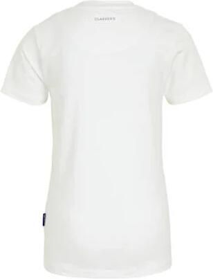 Claesen's T-shirt wit Jongens Stretchkatoen V-hals Effen 104 110 - Foto 5