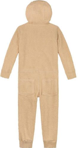 Claesen's teddy onesie beige Jumpsuit Jongens Polyester Capuchon Effen 104-110