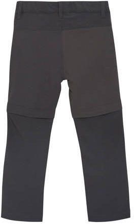 Color kids afritsbroek antraciet Outdoor broek Grijs Polyester 128