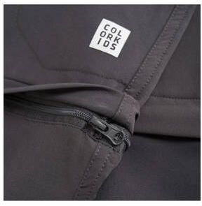 Color kids afritsbroek antraciet Outdoor broek Grijs Polyester 128 - Foto 2
