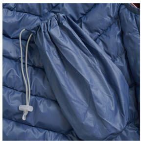 Color kids bodywarmer blauw Polyester Opstaande kraag Effen 164 - Foto 2