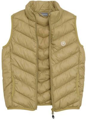 Color kids bodywarmer geel Polyester Opstaande kraag Effen 140 - Foto 2