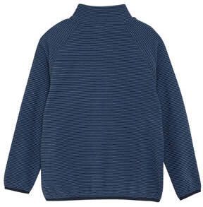 Color kids fleece jack blauw Outdoor vest Polyester Opstaande kraag 116