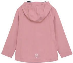 Color kids outdoor jas oudroze Polyester Capuchon 152