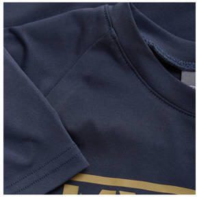 Color kids T-shirt met opdruk donkerblauw geel blauw Jongens Polyester Ronde hals 116