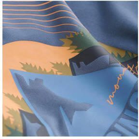 Color kids T-shirt met printopdruk blauw Jongens Polyester Ronde hals Printopdruk 116