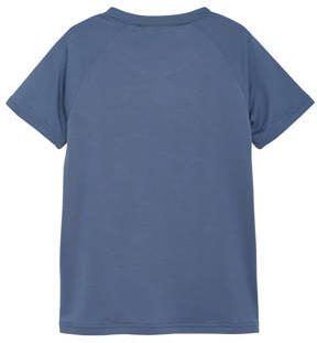 Color kids T-shirt met printopdruk blauw Jongens Polyester Ronde hals Printopdruk 116 - Foto 2