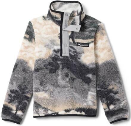 Columbia Helvetia™ II fleece vest Outdoor sweater Zwart All over print