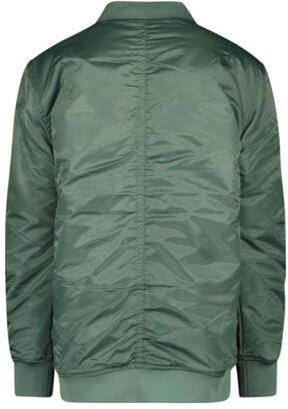 CoolCat Junior bomberjack Jaxxi uni groen Jas Meisjes Nylon Opstaande kraag 134 140 - Foto 4