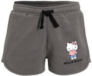 Coolcat relaxed fit sweatshort Hello Kitty license Joy grijs Korte broek Meisjes Katoen - Foto 3
