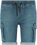 CoolCat Junior regular fit jeans bermuda Norris washed blue Denim short Blauw Jongens Jersey 110 116 - Thumbnail 2