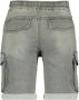 CoolCat Junior regular fit jeans bermuda Norris washed grey Denim short Grijs Jongens Jersey 110 116 - Thumbnail 2