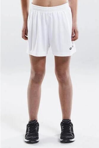 Craft Squad Go sportshort wit Sportbroek Polyester Effen