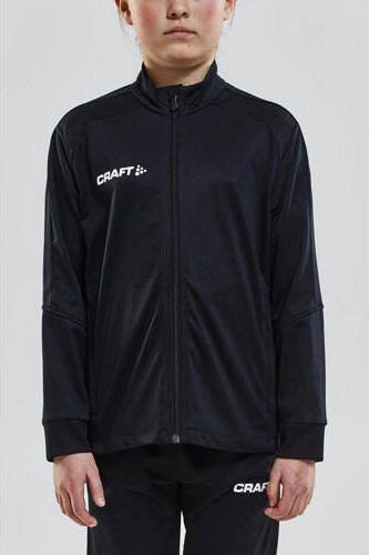 Craft Junior sportvest zwart Polyester Opstaande kraag 122 - Foto 3