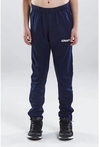 Craft Junior trainingsbroek donkerblauw Sportbroek Jongens Polyester Effen 122 - Foto 2
