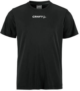 Craft Squad Go sportshirt zwart Sport t-shirt Polyester Ronde hals