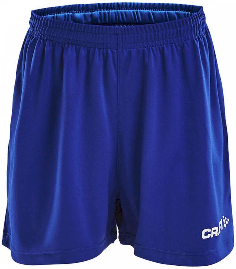 Craft Junior sportshort Squad blauw Sportbroek Polyester 146 152