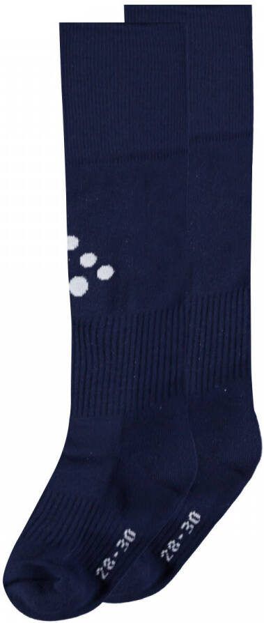 Craft Squad junior voetbalsokken donkerblauw Sportsokken Polyester maat 34-36 - Foto 1