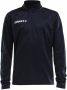 Craft junior voetbalshirt zwart Sport t-shirt Polyester Opstaande kraag 122 - Thumbnail 1