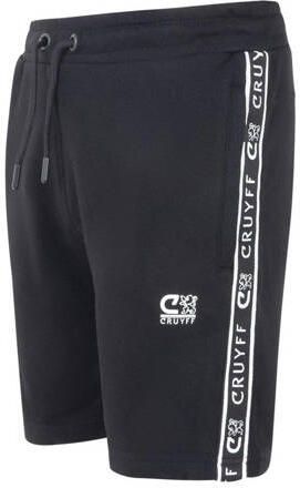 Cruyff sweatshort Xicota zwart Korte broek Katoen Logo 152