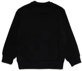 Diesel sweater met printopdruk zwart Printopdruk 176 - Foto 3