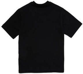 Diesel T-shirt met printopdruk zwart Jongens Katoen Ronde hals Printopdruk 176 - Foto 3