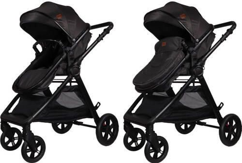 Ding 3-in-1 Stroller Liam Black Black Kinderwagen
