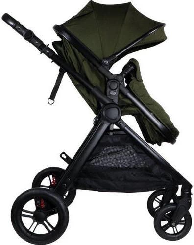 Ding 3-in-1 Stroller Liam Black Forest Green Kinderwagen - Foto 2