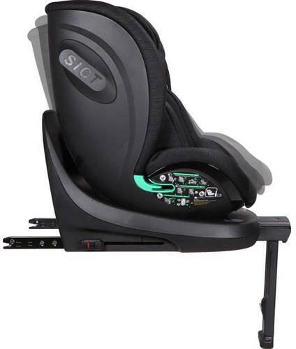 Ding Fynn Black 40-150cm 360° i-Size autostoel | Autostoel van