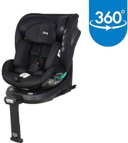 Ding Fynn Black 40-150cm 360° i-Size autostoel | Autostoel van - Foto 2