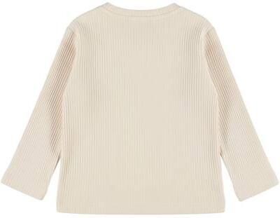 Dirkje aansluitende longsleeves beige bruin (set van 2) Jongens Stretchkatoen Henleykraag - Foto 3