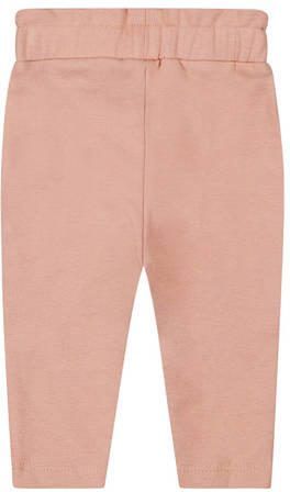 Dirkje baby broek roze Meisjes Stretchkatoen Effen