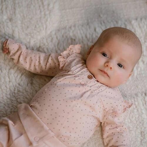 Dirkje baby broek roze Meisjes Stretchkatoen Effen - Foto 2