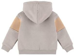 Dirkje gevoerd sweatvest grijs beige Jongens Stretchkatoen Capuchon Meerkleurig - Foto 3